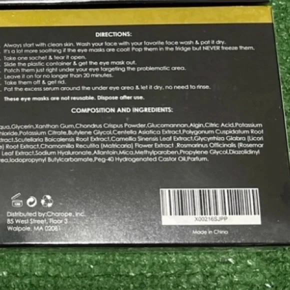 Dermora 24K Gold Eye Mask - Picture 2 of 5